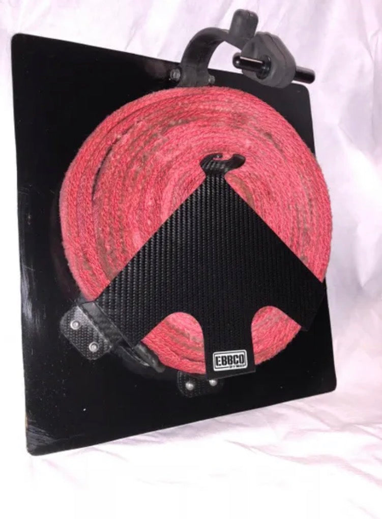 Tow Strap Mount Carbon Fiber w/ Rubber Strap