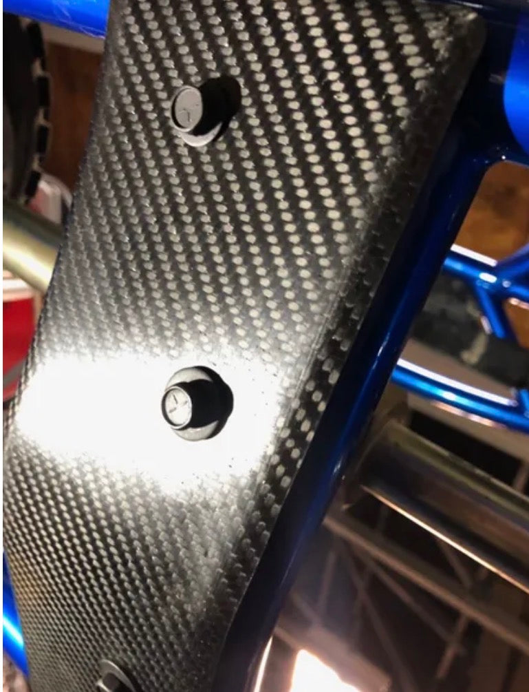 Swingarm skid plates for Rzr 170