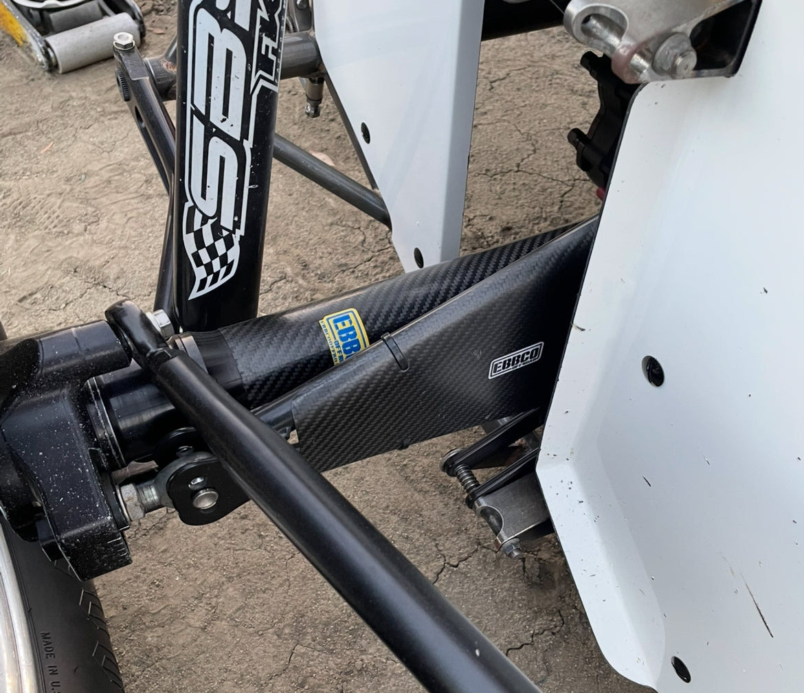 Midget Axle Guard Carbon Fiber for 2.125" axle