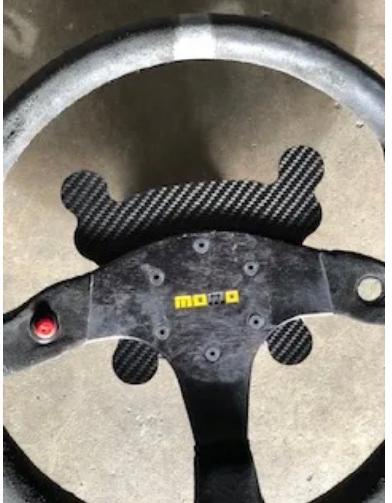 Steering wheel plate 6 button with shift light