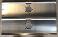 Toe Plates Aluminum- 5 on 5.5"