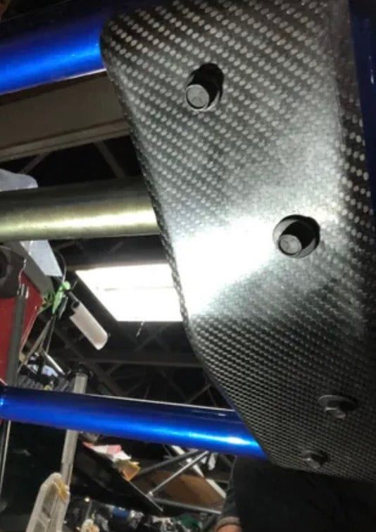 Swingarm skid plates for Rzr 170