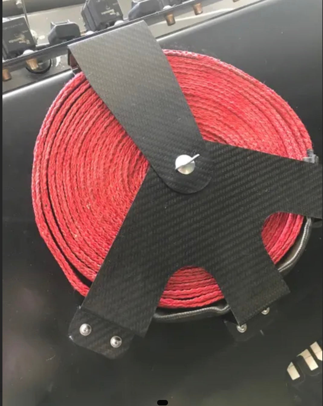 Tow Strap Mount Carbon Fiber