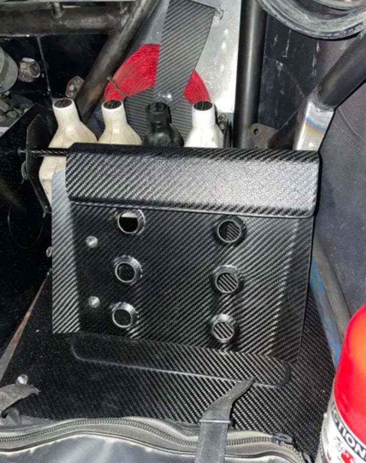 Passenger Foot Rest w/ Toe Catch 3 Piece