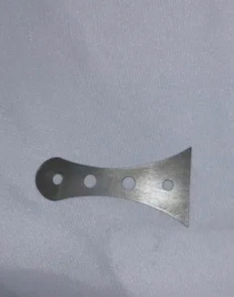 Mirror weld on mounting tabs