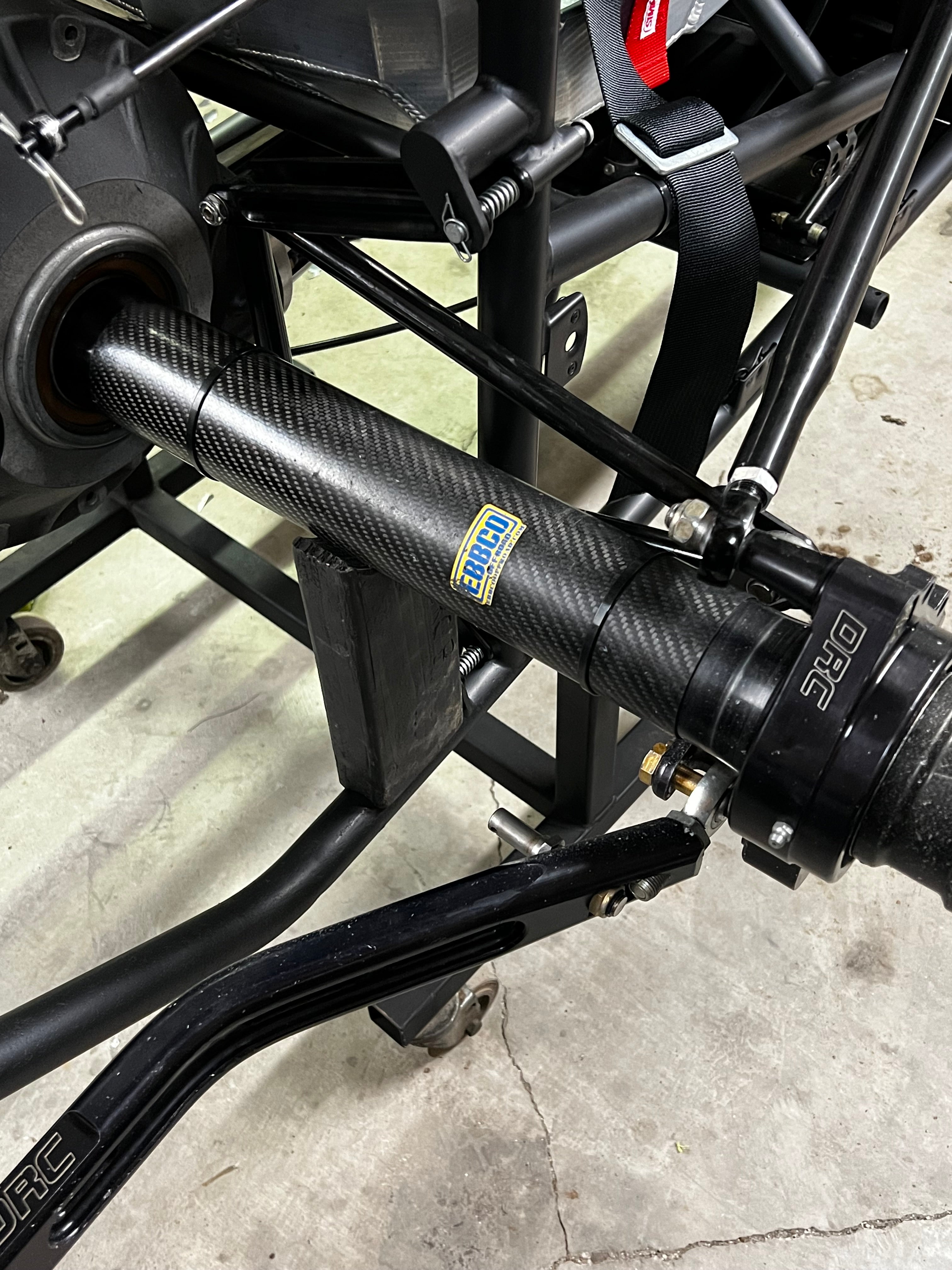 Midget Axle Guard Carbon Fiber for 2.125" axle