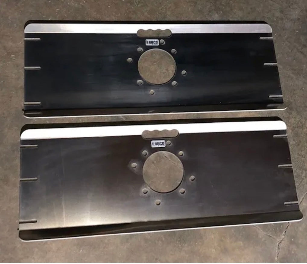 Toe Plates Aluminum- UTV 4 on 137mm and 4 on 156mm