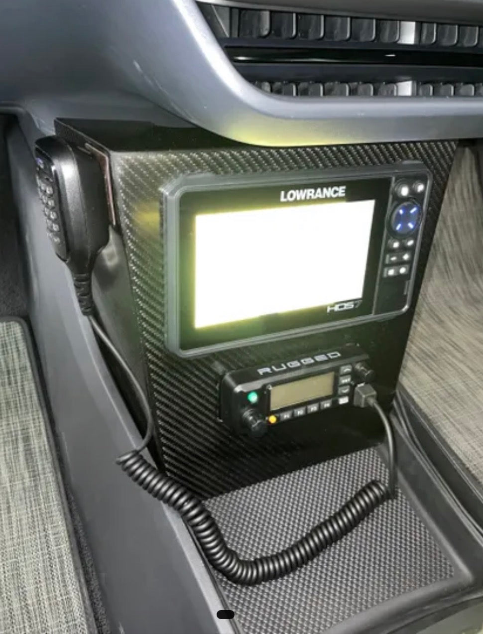 Center Console Mount designed for Rivian