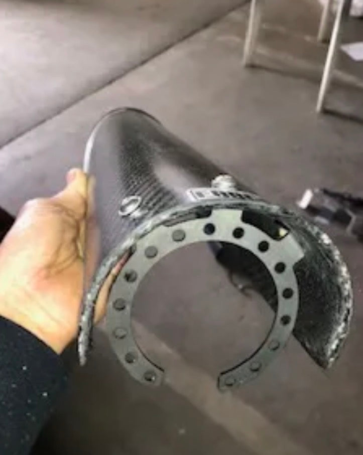 Shock guard Carbon Fiber for 3" spring