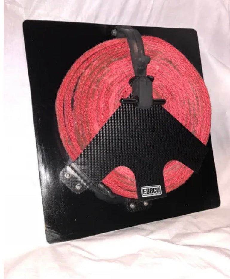 Tow Strap Mount Carbon Fiber w/ Rubber Strap
