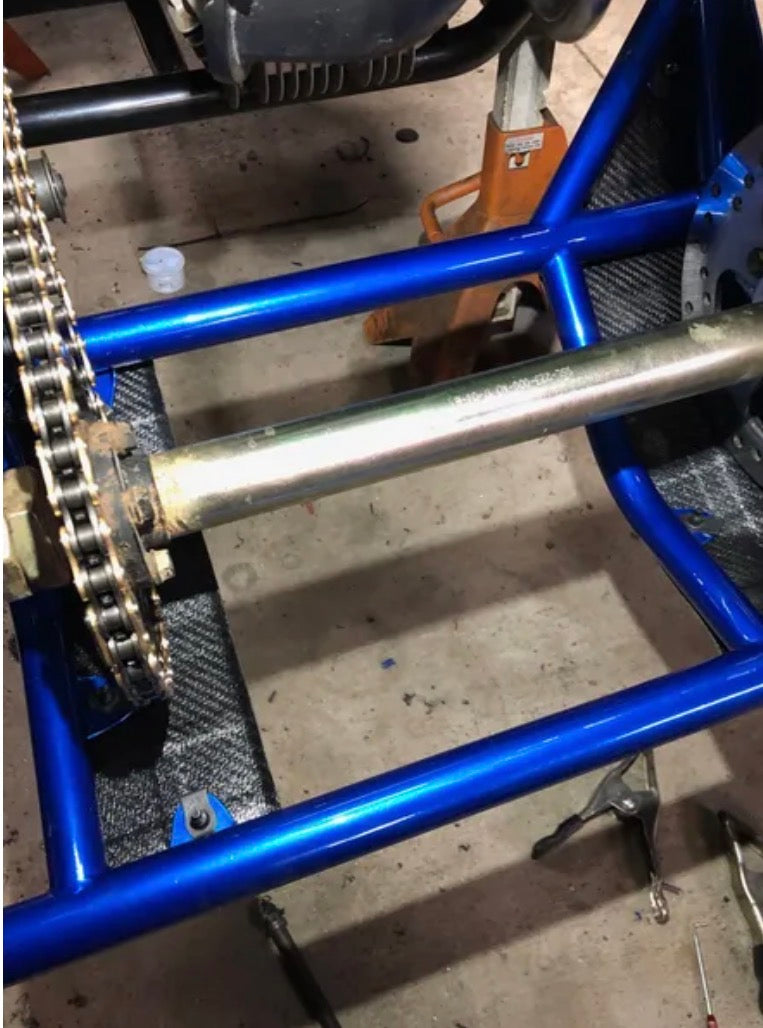 Swingarm skid plates for Rzr 170