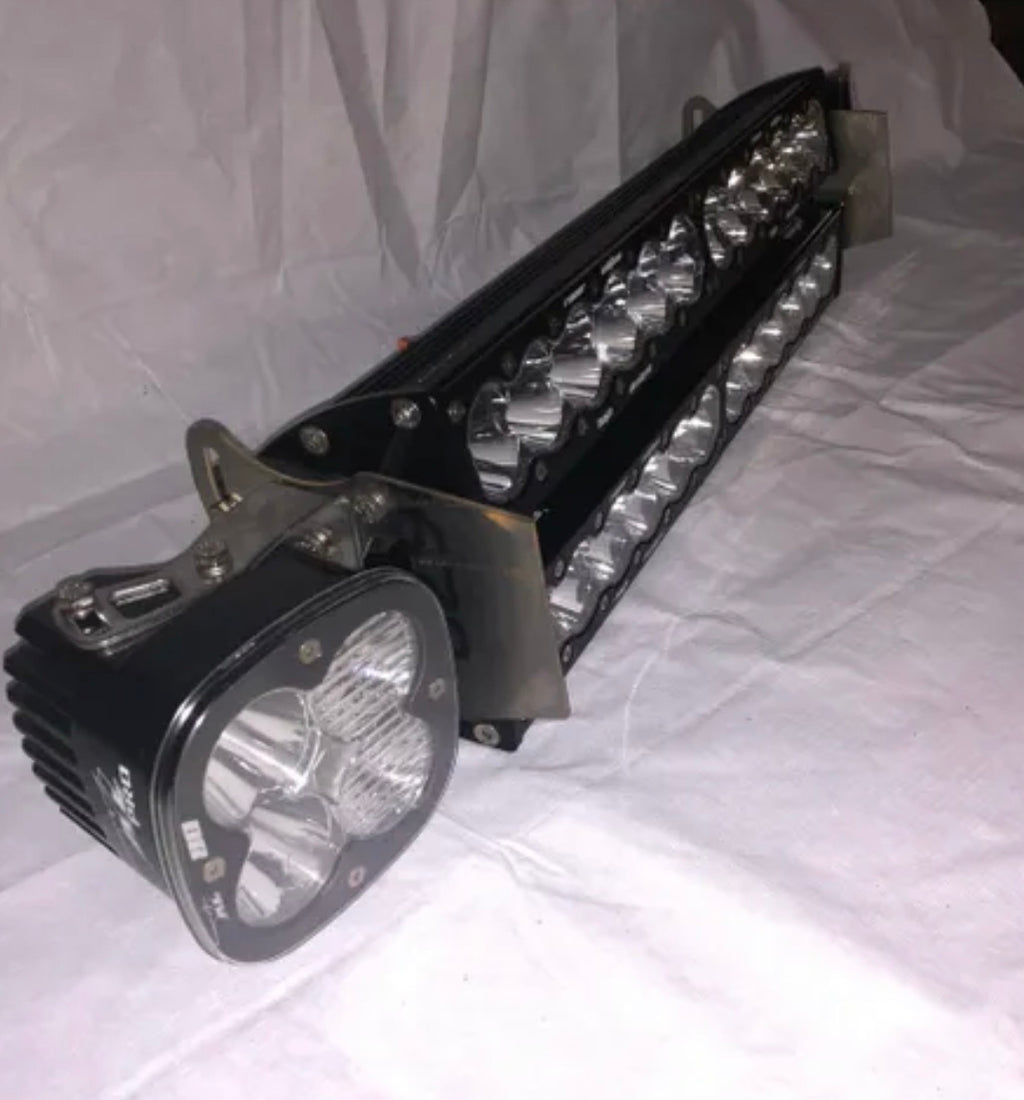 Dual Light Bar Mount for Baja Designs w/ XL Squadrons