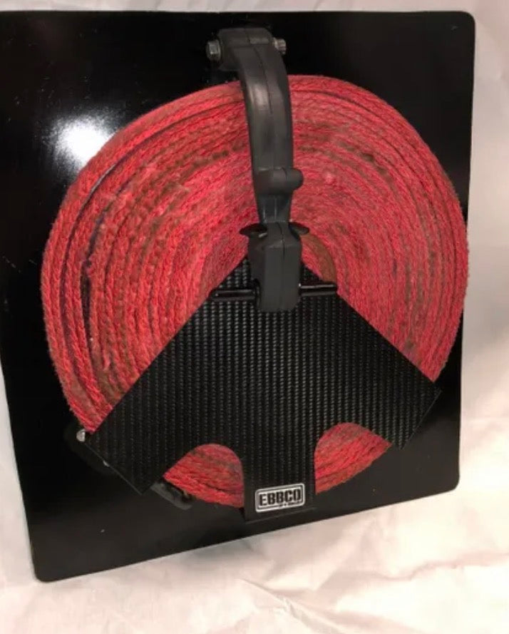 Tow Strap Mount Carbon Fiber w/ Rubber Strap