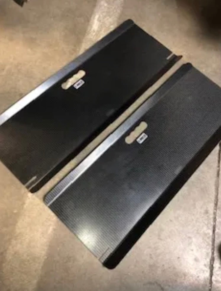 Toe Plates Carbon Fiber