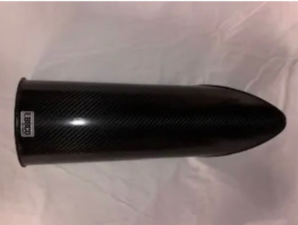 Shock guard for 3.5" spring Carbon Fiber