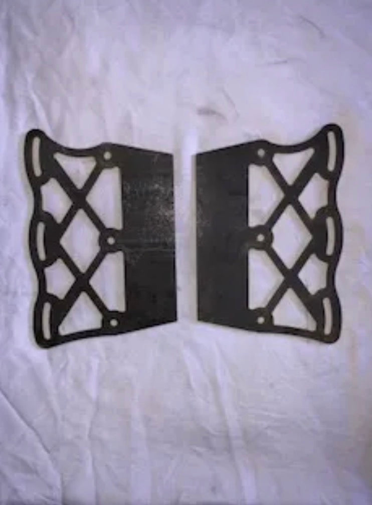 Light mounts for Triple BajaDesigns bars