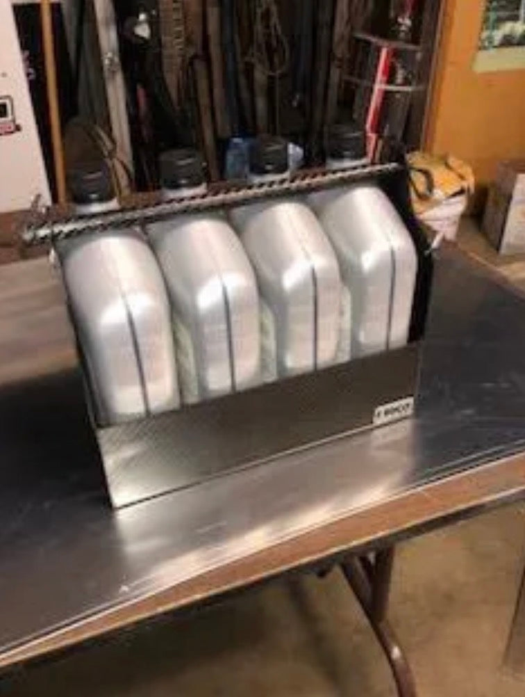 4 Qt. Oil Holder Carbon Fiber