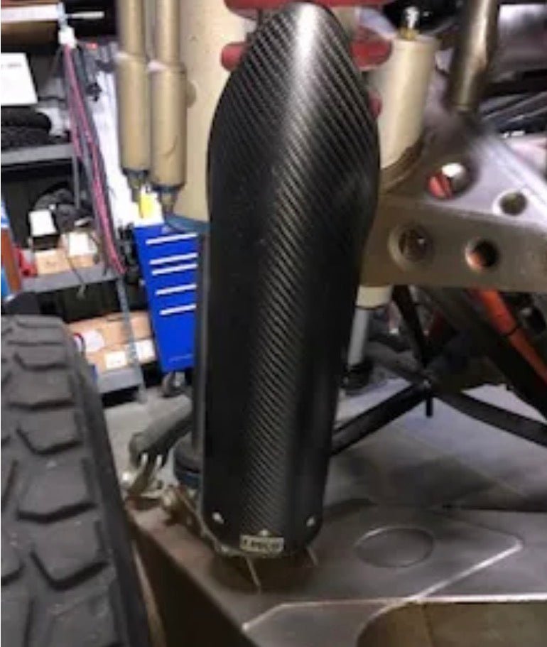 Shock guard Carbon Fiber for 3" spring