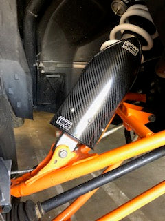 Shock Guard For UTV 3" Spring Front CARBON FIBER