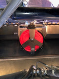 2" Tow Strap Mount Carbon Fiber w/ Hinge Top for 50' strap