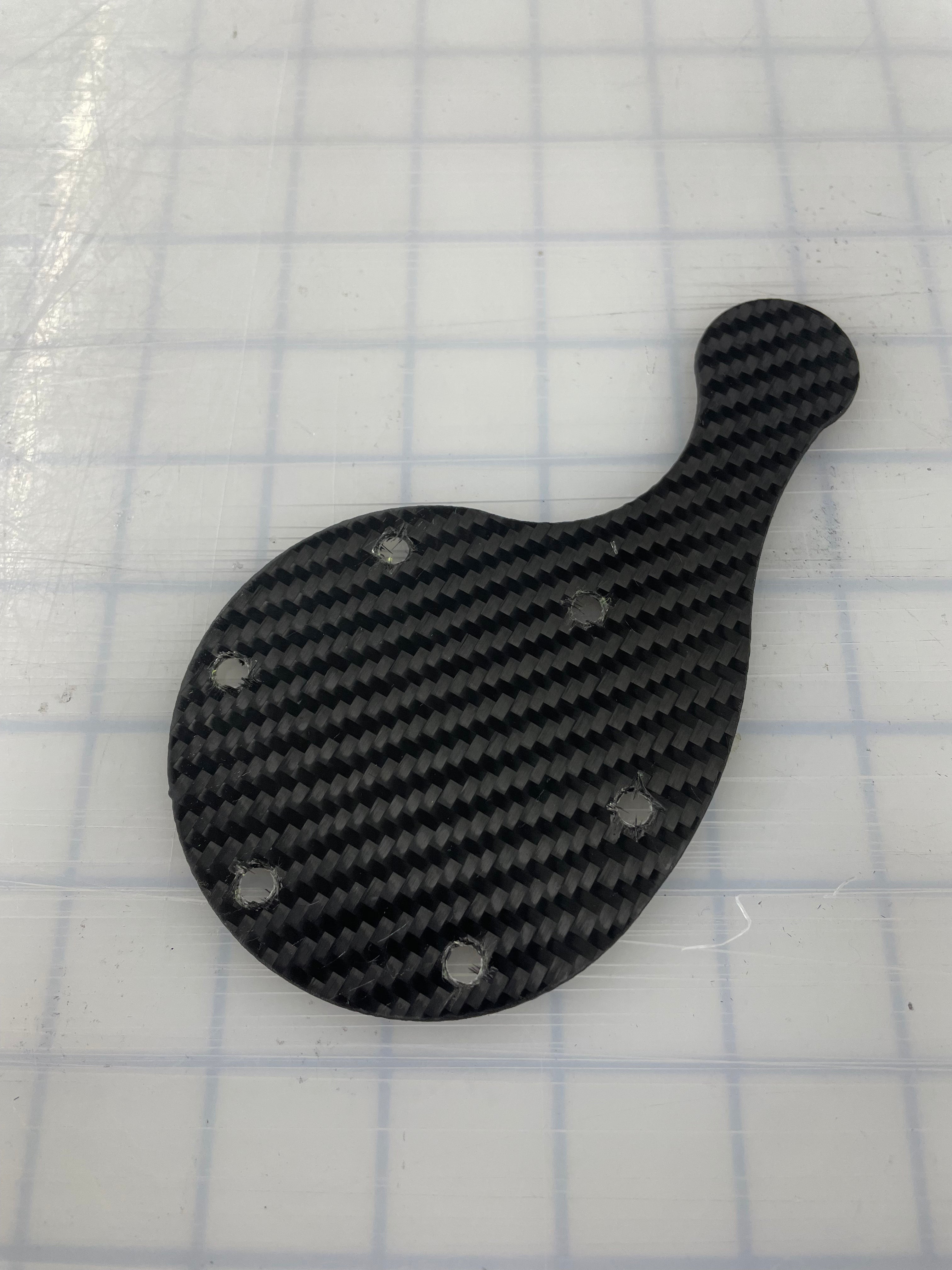 Steering Wheel Plate  1 Button Right