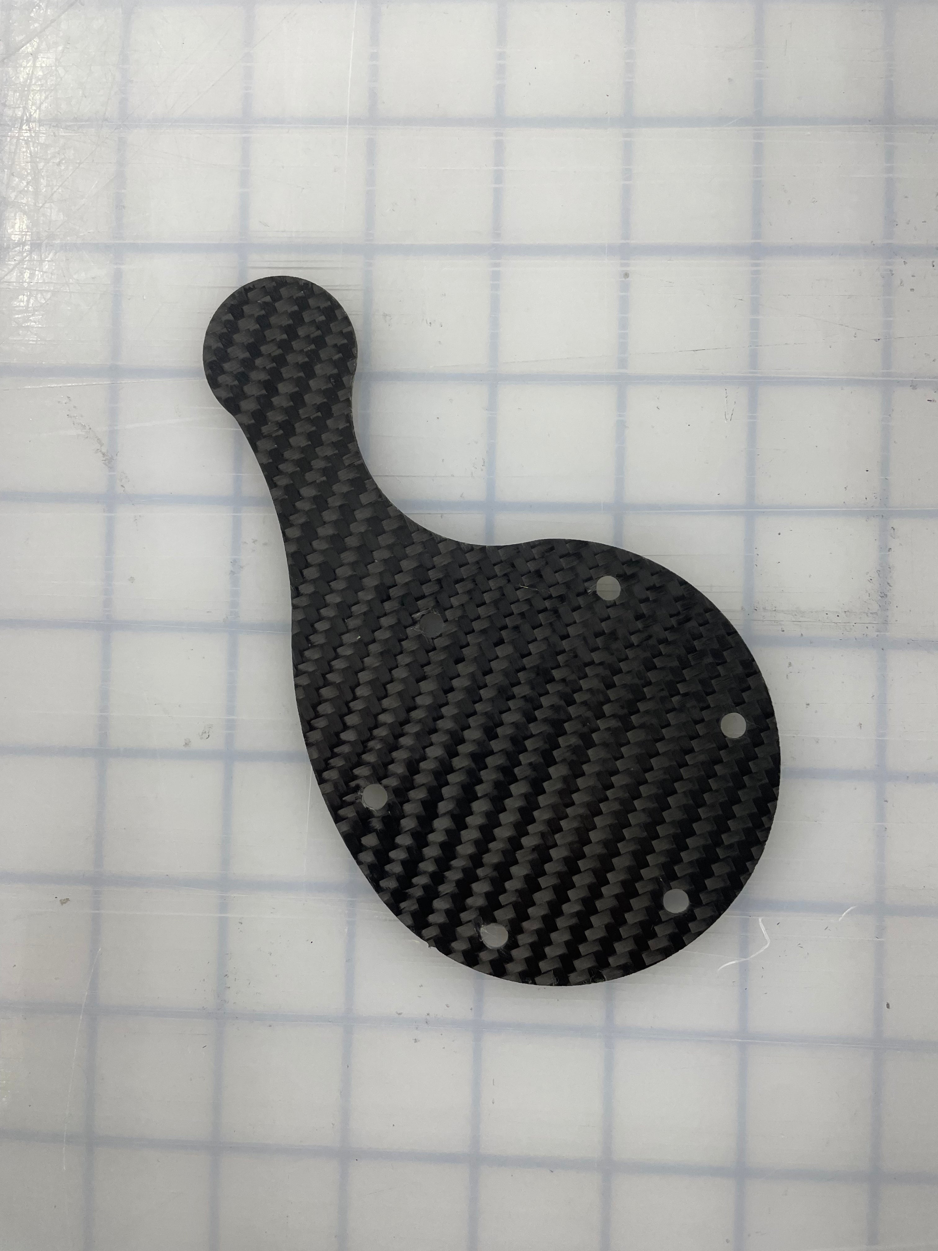 Steering Wheel Plate 1 Button Left
