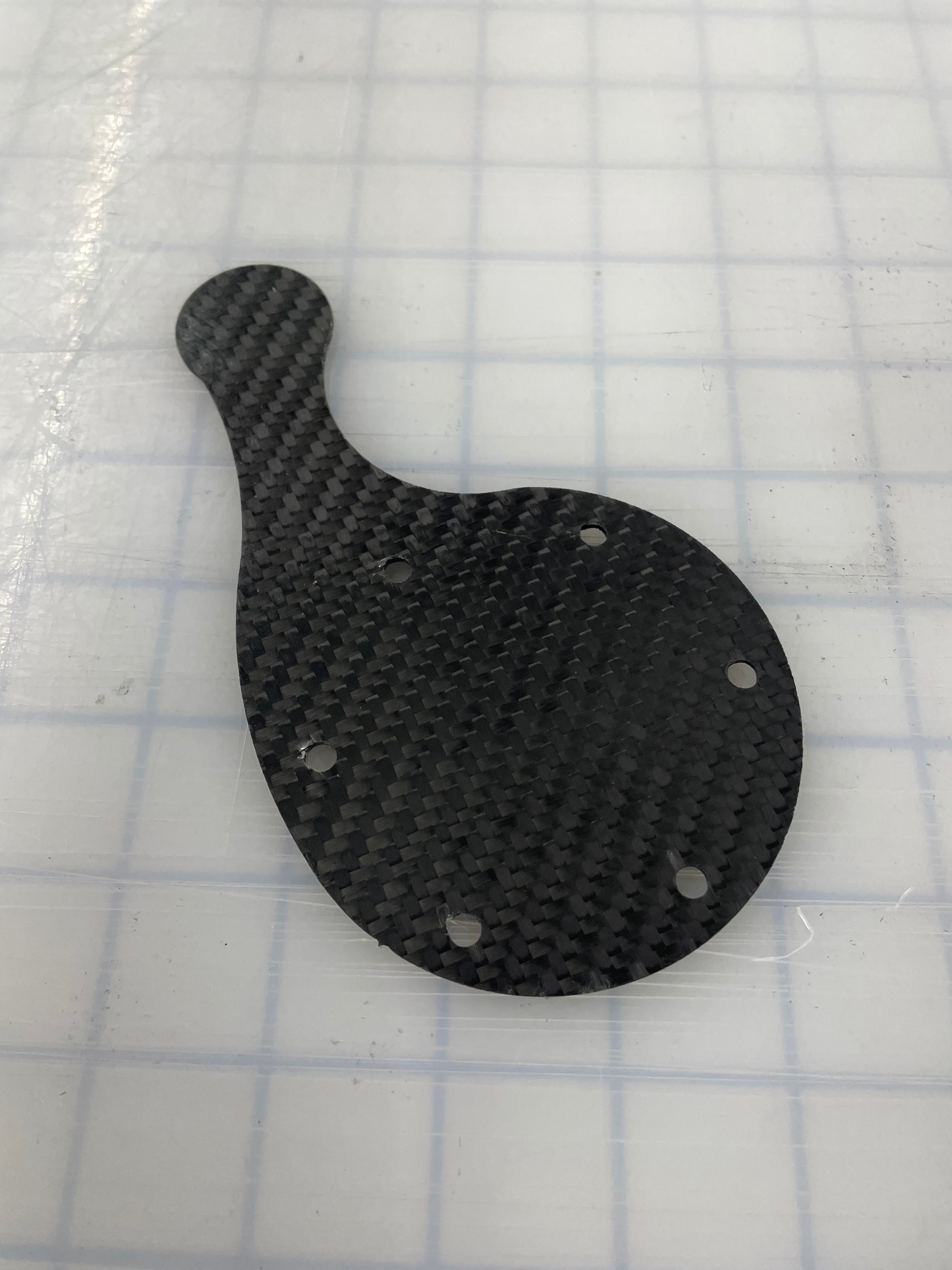 Steering Wheel Plate 1 Button Left